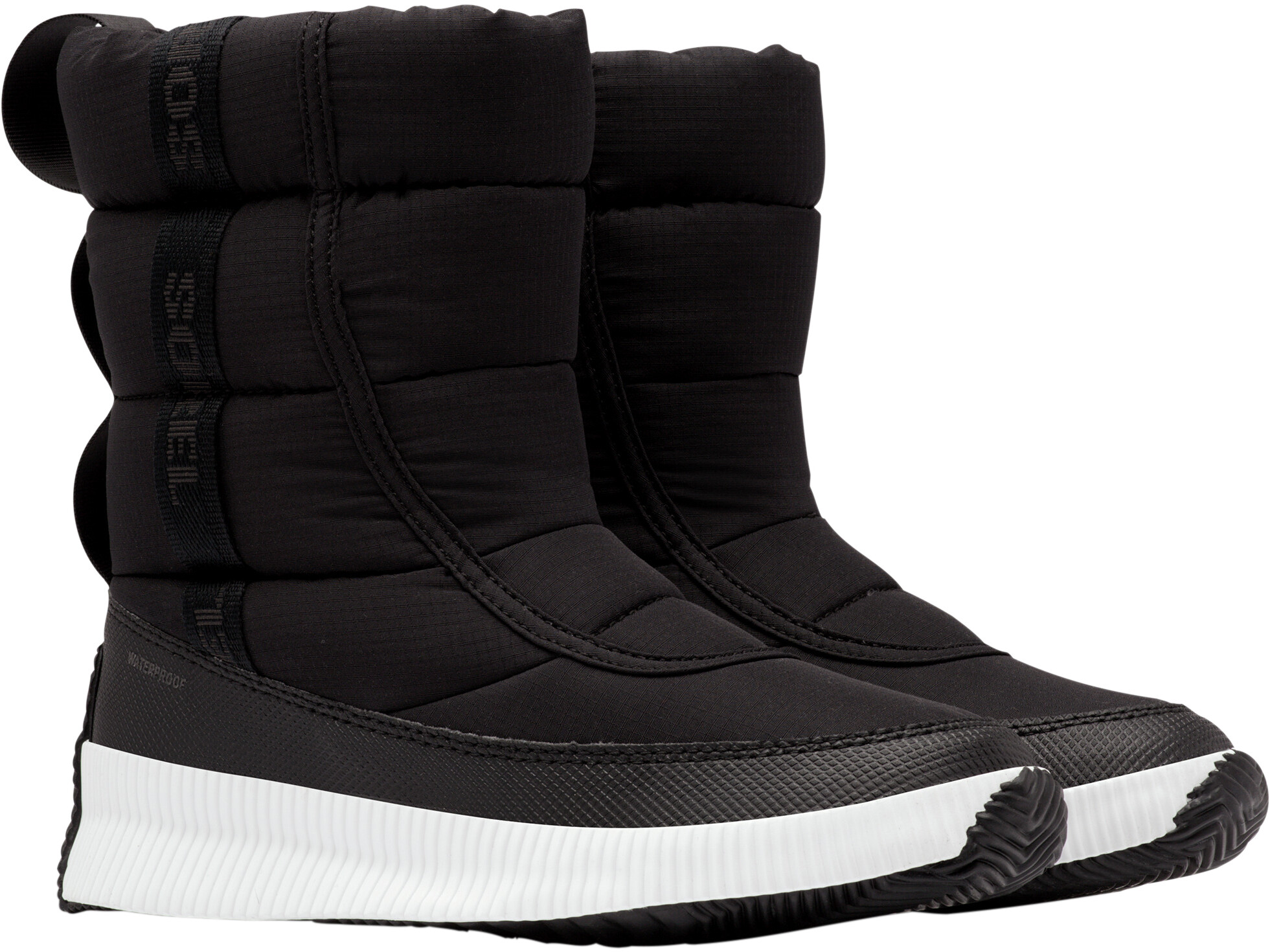 Sorel Out N About Puffy Mid Boots Women black at addnature.co.uk